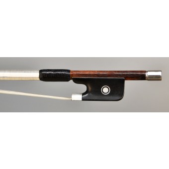 Louis Morizot freres silver mounted violin bow