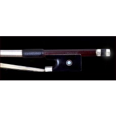 Charles Alfred Bazin silver mounted violin bow