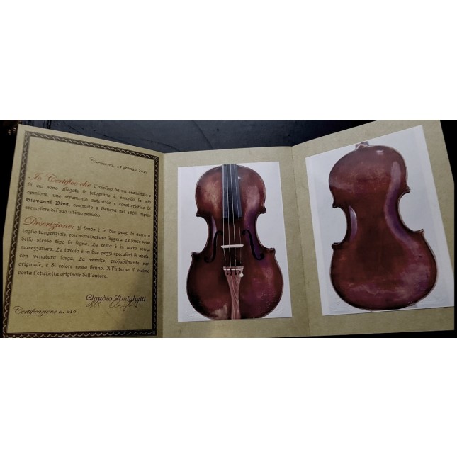 Giovanni Piva violin - Italian violin | For Sale at European Violins