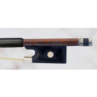Jerome Thibouville Lamy silver mounted violin bow