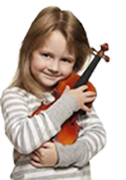 孩童用小提琴